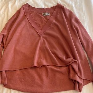 flowy comfy mauve pink shirt!